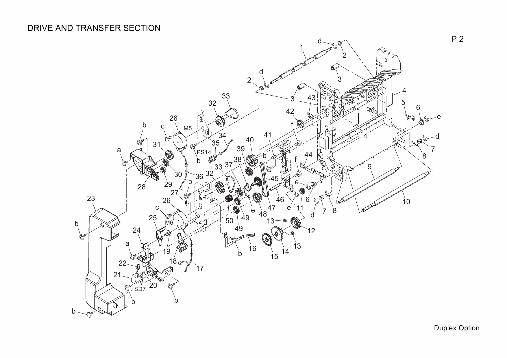 Konica-Minolta magicolor 1650EN 1690MF Duplex-Option Unit A0VT Parts Manual-4